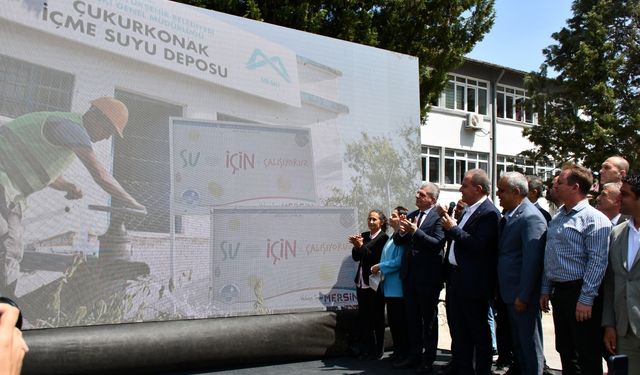 Gülnar'da içme suyu projesi tamamlandı