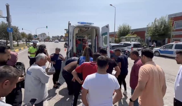 Hatay’da otomobilin çarptığı yaya yaralandı
