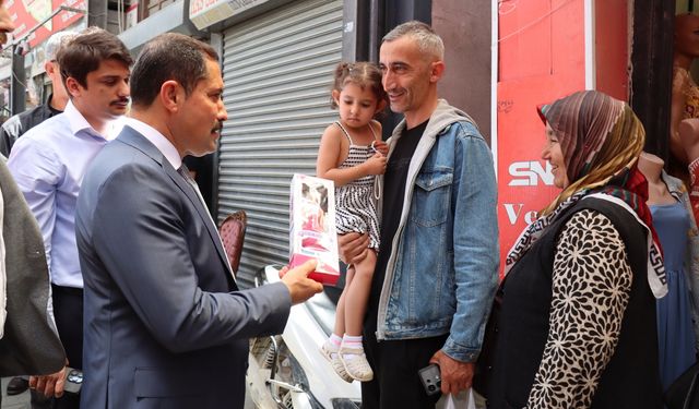 Hatay'da restorasyon nedeniyle taşınacak Uzun Çarşı'da bayram yoğunluğu