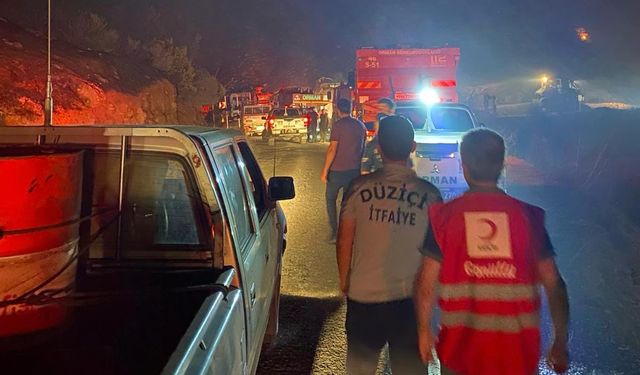 Düziçi Belediyesi’nden Yangın Bölgesine Destek