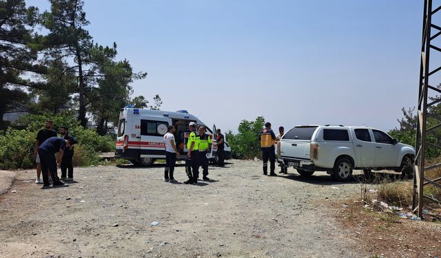 Hatay'da uçuruma yuvarlanan motosikletin sürücüsü öldü