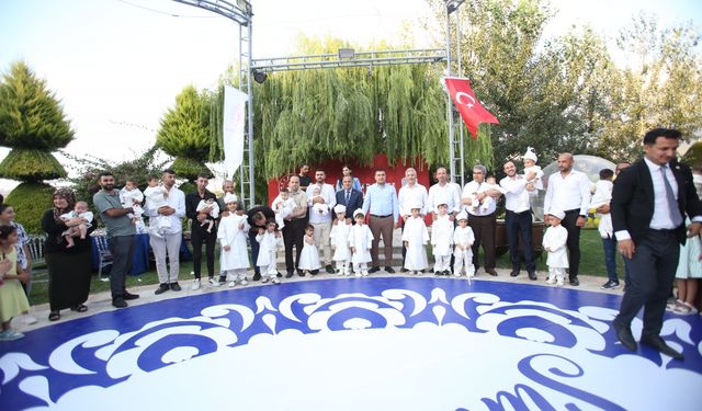 Hatay'da Vakıflar Bölge Müdürlüğünce sünnet şöleni düzenlendi