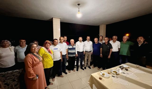 Kararmaz ve Aksoy'dan Mahalle Ziyareti