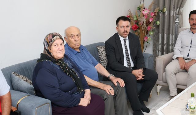 Kaymakam Kadir Yurdagül’den Şehit Selçuk Can’ın Ailesine Anlamlı Ziyaret