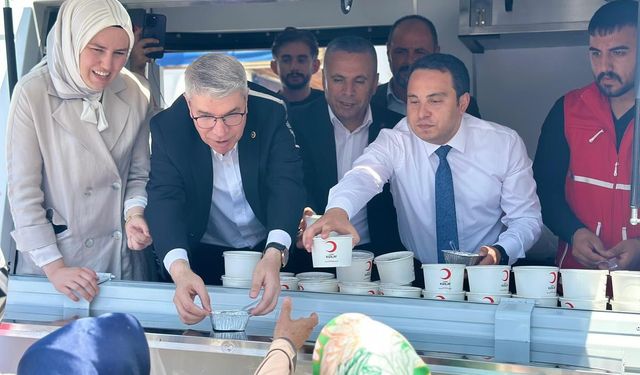 Milletvekili Seydi Gülsoy Kalecik’te Aşure İkramında Bulundu