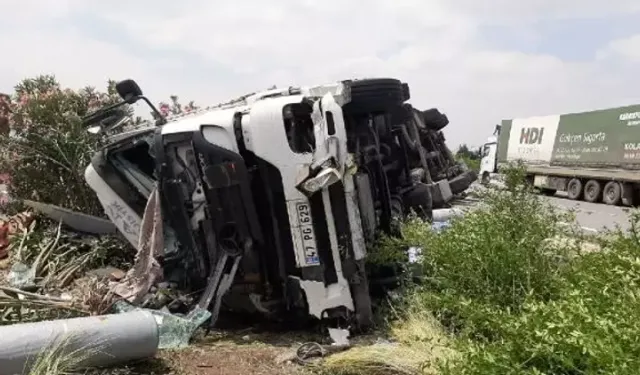 Osmaniye’de Tır Kazası 2 Yaralı