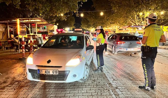 Adana'da trafik denetimi yapıldı
