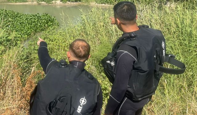 Hatay'da Asi Nehri'nde erkek cesedi bulundu