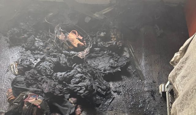Kozan’da Ev Yangını Paniğe Neden Oldu