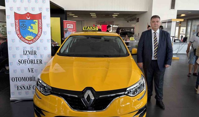 İzmir’de Türkiye’nin İlk LPG’li Megane Taksi Tanıtıldı