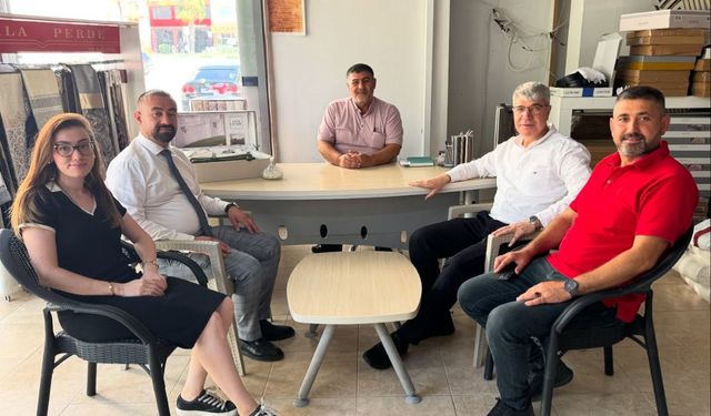 Seydi Gülsoy, Hamza Yılmazer’i Ziyaret Etti