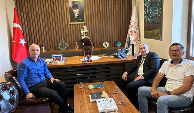 TKDK Adana-Mersin Koordinatörü Beytullah Uygur, Adana Ticaret Borsasını ziyaret etti