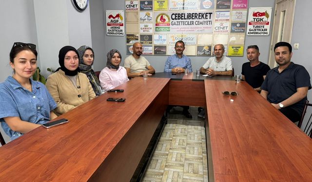 Cebelibereket’te Kaymakam-Basın Buluşması!