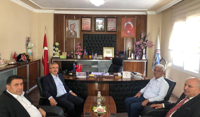 Mehmetli Belediyesi’ne AK Parti Heyetinden Ziyaret