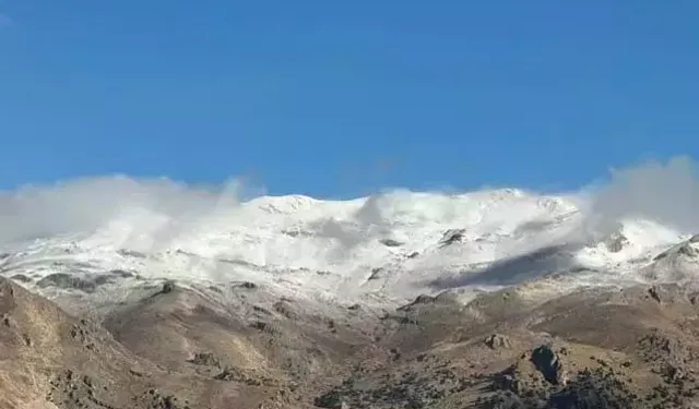 Bolu Uludağ  Bozdağ ve Kaş’ta Mevsimin İlk Karı Yağdı