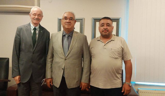 DSP’li Ökkeş Dağlı’dan Önder Aksal’a Ziyaret