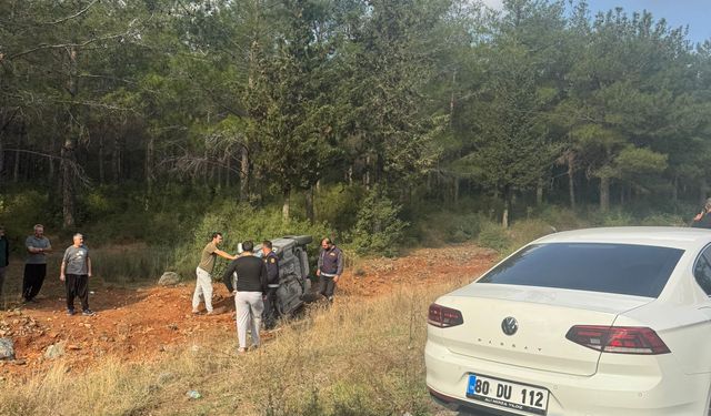 Düziçi Alibozlu’da Trafik Kazası 1 Yaralı
