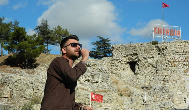Eğirdir'de 'Sesimi Duyar Mısın?' ses yarışması düzenlendi