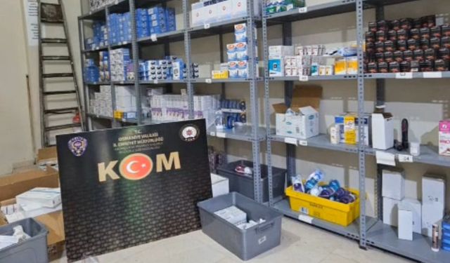 Osmaniye’de Kaçak İlaç Operasyonu