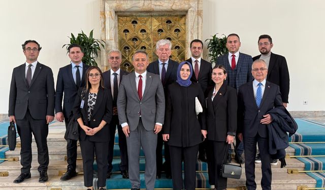 OBADER’den Osmaniyeli Milletvekili İsa Mesih Şahin’e Hayırlı Olsun Ziyareti