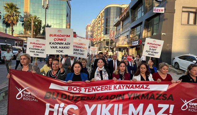 Osmaniye'de CHP’li Kadınlardan Boş Tencere Mesajı “Yeter Artık!”