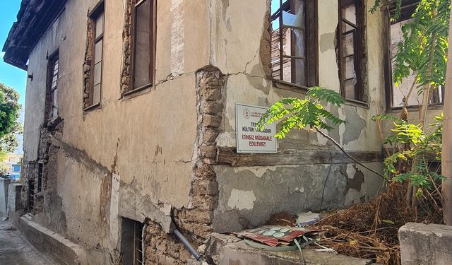 Osmaniye’de Tescilli Kültür Varlığı Kaderine Terk Edildi