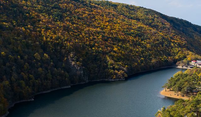 Amasya’nın Doğal Güzelliği Boraboy Gölü Büyülüyor