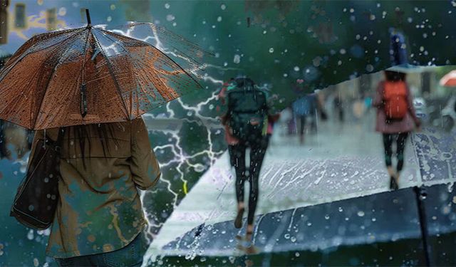 Mersin’de Sağanak ve Gök Gürültülü Sağanak Yağış Bekleniyor