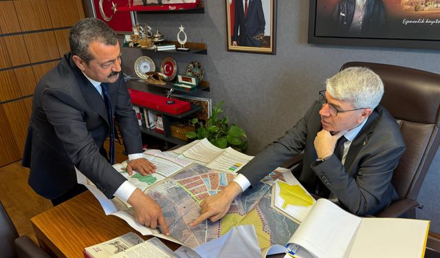 Başkan Aksoy, Milletvekili Gülsoy ile Projeleri Görüştü
