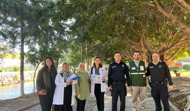 Bozyazı'da 'Nefesin Daralıyorsa KOAH'ı Düşün' temalı farkındalık çalışması yapıldı