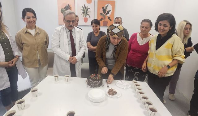 Defne Devlet Hastanesi'nde hasta ve yakınlarına el sanatları kursu veriliyor