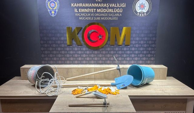 Kahramanmaraş'ta kaçakçılık operasyonunda 7 şüpheli yakalandı