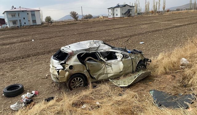 Kahramanmaraş'ta şarampole devrilen otomobilin sürücüsü öldü