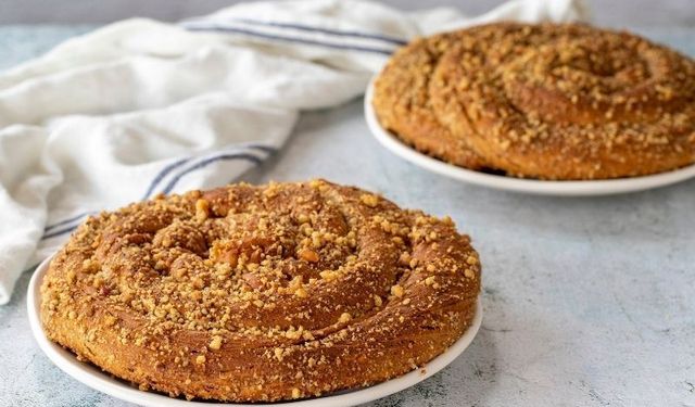 Kahvaltı Sofralarının Vazgeçilmezi Cevizli Tahinli Çörek