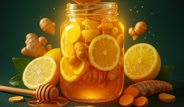 Osmaniye’de Kışın Doğal Kalkanı  Zencefil, Zerdeçal, Bal ve Limon