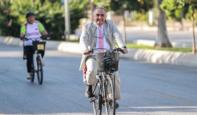Mersin'de bisiklet turu düzenlendi