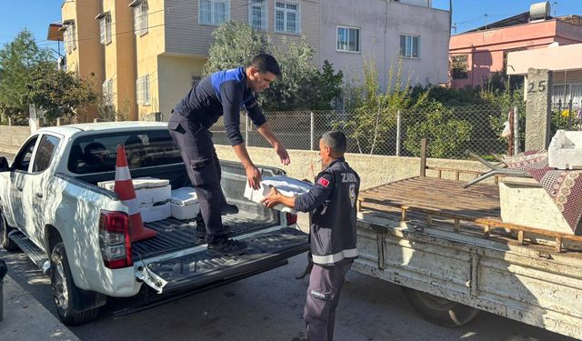 Mersin'de sağlıksız koşullarda satışa sunulan 250 kilogram balık imha edildi