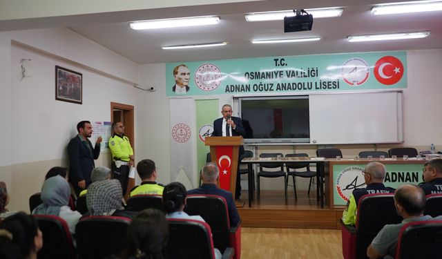 Osmaniye’de Taşımalı Eğitim Şoförlerine Güvenlik Eğitimi