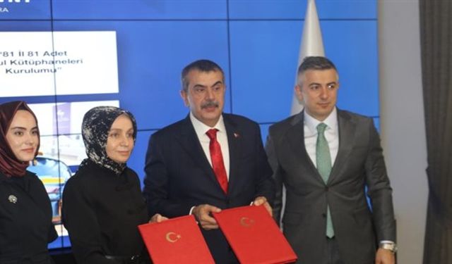 Osmaniyelilere 81 Kütüphane ve 15 Bin Kırtasiye Desteği