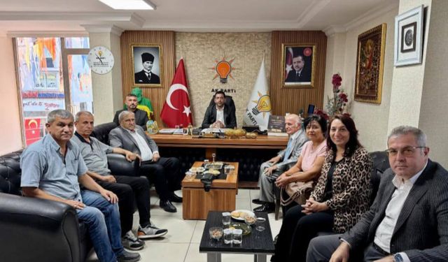 TEMAD Osmaniye Heyeti, AK Parti İl Başkanını Ziyaret Etti