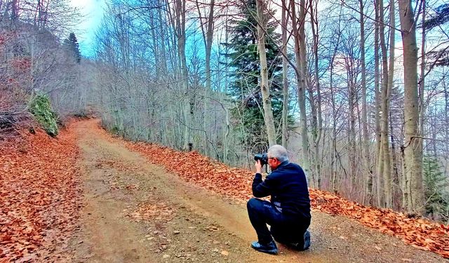 Zorkun Yaylası’nda Sonbaharın Renkleri Yerini Kış Güzelliğine Bıraktı