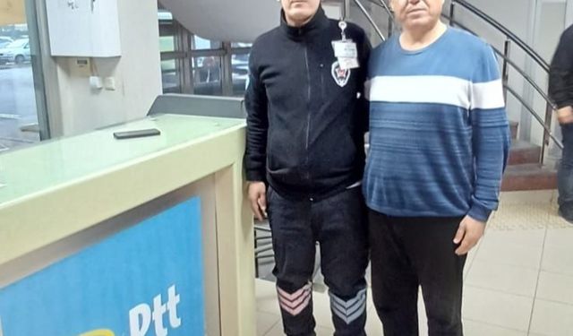 Ayhan Kaya’dan PTT Güvenlik Amirine Ziyaret