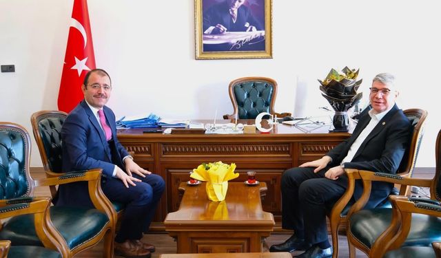 AK Parti Milletvekili Gülsoy Kaymakam Dolu’yu Ziyaret Etti