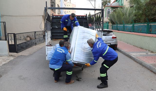 Akdeniz ilçesine 1081 yeni çöp konteyneri kazandırılacak