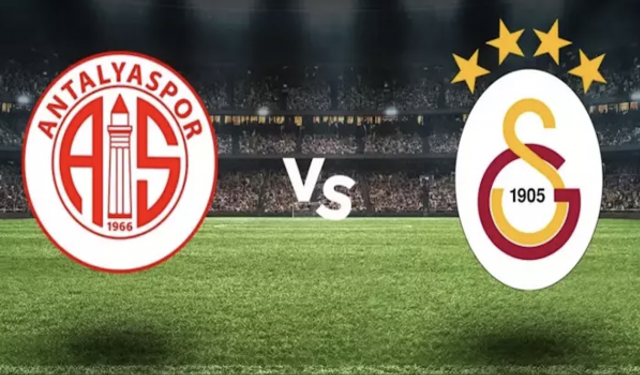 Antalyaspor–Galatasaray Maçında İlk 11’ler Belli Oldu