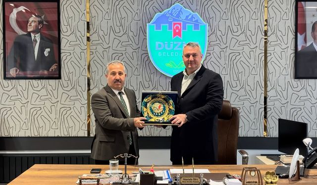 Başkan İba, Genel Sekreter Hamit Coşkun’u Ağırladı