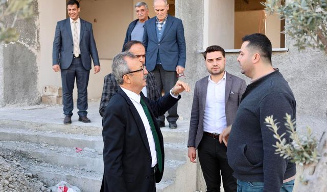 Başkan Yeşildemir’den Yeni Bina İncelemesi