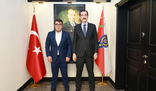 Bozyazı Kaymakamı Topsakaloğlu'ndan İl Emniyet Müdürü Yılmaz'a ziyaret
