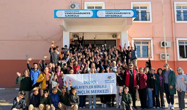 Düziçi’nde Okul Bahçesi Festivale Döndü