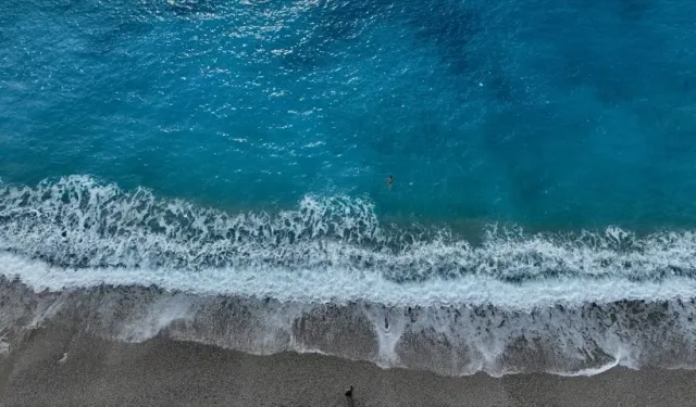 Ölüdeniz’de Nadir Görülen Görüntü!